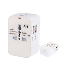 Universal socket design suitable for many plug types Built-in USB ports for mobile and gadget charging Compact and perfect for travel, home, and office use