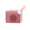 Compact design for easy carrying anywhere Clear sound for music, videos, and daily use Handy strap design – perfect for travel and home use