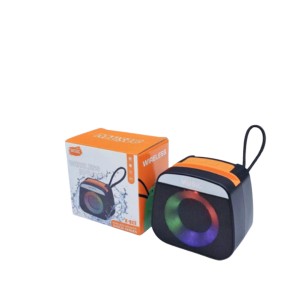 Built-in mobile stand lets you watch videos comfortably while listening Colorful LED light design gives a stylish and fun look Portable speaker perfect for home, shop, travel, and small gatherings