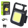 Bright COB light for emergency and daily use USB rechargeable design for easy charging Mini keychain size with easy carry convenience